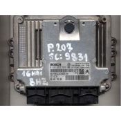 Defecte Ecu Peugeot 207 1.4HDI 0281012529 EDC16C34