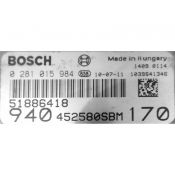 ECU Calculator Motor Alfa Romeo Giulietta 2.0JTD 51886418 0281015984 EDC16C39