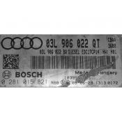 ECU Calculator Motor Audi A3 2.0TDI 03L9006022QT 0281015821 EDC17CP14 CBAA{