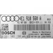 ECU Calculator Motor Audi A8 4.2 4E1910560A 0261S02198 MED9.1.1 BVJ H16