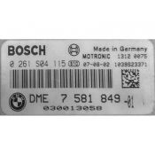 ECU Calculator Motor Bmw X1 DME7581849 0261S04115 MEV17.2.1