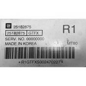 ECU Calculator Motor Chevrolet Aveo 1.4 25182875 GTFX MT80 {