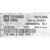 ECU Calculator Motor Chevrolet Cruze 1.8 25188082 5WY1J26A Simtec 76.1 {