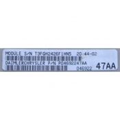 ECU Calculator Motor Chrysler Voyager 2.8CRD P04692247AA {