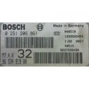 ECU Calculator Motor Peugeot 306 1.6 9653491980 0261206861 M7.4.4