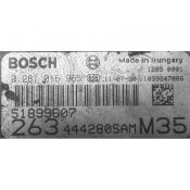 ECU Calculator Motor Fiat Doblo 1.9JTD 51899607 0281016965 EDC16C39