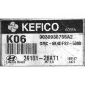 ECU Calculator Motor Hyundai Accent 1.4 39101-26AT1 9030930755A2 M7.9.8 {