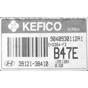ECU Calculator Motor Hyundai Santa Fe 2.0 39121-38410 9040930112A1