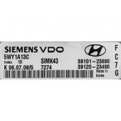 ECU Calculator Motor Hyundai Coupe 2.0 39101-23890 5WY1A13C SIMK43 {