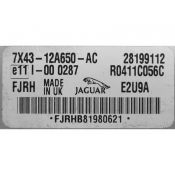 ECU Calculator Motor Jaguar X-Type 2.0 7X43-12A650-AC E2U9A {