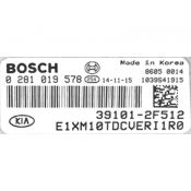 ECU Calculator Motor Kia Sportage 2.0CRDI 39101-2F512 0281019578 EDC17CP14 {