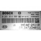 ECU Calculator Motor Kia Sorento 2.5CRDI 39102-2A110 0281014808 EDC16C39 {