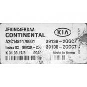 ECU Calculator Motor Kia Optima 2.4 39108-2GGC7 A2C1481170001 SIM2K-250 {