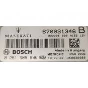 ECU Calculator Motor Maserati Quattroporte 3.0 670031346B 0261S09896 MED17.3.5 {