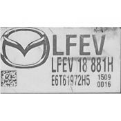 ECU Calculator Motor Mazda 5 LFEV18881H E6T61972H5 LFEV {