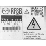 ECU Calculator Motor Mazda 3 2.0D RF8B18881F 275800-7355 RF8B