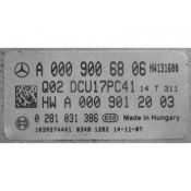 ECU Calculator Motor Mercedes C A0009006806 0281031386 DCU17PC41 ADBLUE{