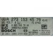 ECU Calculator Motor Mercedes S3.2 A2731534579 0261209248 ME9.7 {