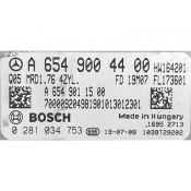 ECU Calculator Motor Mercedes E 2.0 A6549004400 0281034753 MD1CP001 {