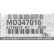 ECU Calculator Motor Mitsubishi Colt 1.3 MD347016 E2T69277 H1
