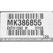 ECU Calculator Motor Mitsubishi Pajero 3.2DID MK386855 E6T01090 H