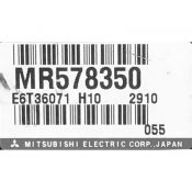 ECU Calculator Motor Mitsubishi Montero 3.5 MR578350 E6T36071 {