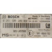 ECU Calculator Motor Opel Zafira 1.6 55575951 0261S05209 ME7.6.4 {