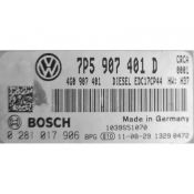 ECU Calculator Motor Porsche Cayenne 3.0TDI 7P5907401D 0281017906 EDC17CP44 H37