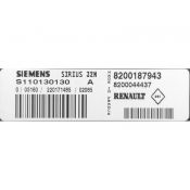 ECU Calculator Motor Renault Twingo 1.2 8200187943 S110130130A SIRIUS32N