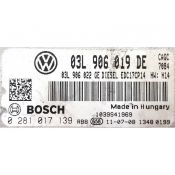 ECU Calculator Motor Seat Exeo 2.0TDI 03L906019DE 0281017139 EDC17CP14 CAGC H14 {