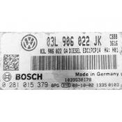 ECU Calculator Motor Skoda Superb 2.0TDI 03L906022JK 0281015379 EDC17CP14 CBBB H0