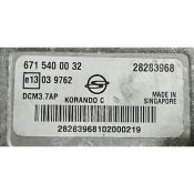 ECU Calculator Motor Ssangyong Korando 2.0D 6715400032 28283968 DCM3.7AP {