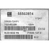 ECU Calculator Motor Suzuki Swift 1.3DDIS 33920-72KP1 55563974 6O2.Y6 {