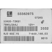 ECU Calculator Motor Suzuki Swift 1.3DDIS 33920-72KQ1 55563975 6O2.Y5