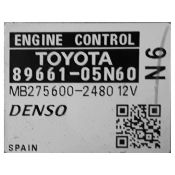 ECU Calculator Motor Toyota 1.8 89661-05N60 MB275600-2480