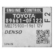 ECU Calculator Motor Toyota Auris 2.0 89661-0F122 MB275900-1961 {