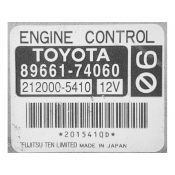 ECU Calculator Motor Toyota IQ 1.4 89661-74060 212000-5410