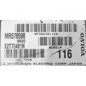 ECU Calculator Motor Volvo V40 1.8 MR578598 E2T70481H