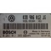 ECU Calculator Motor VW Beetle 1.9TDI 038906012JG 0281011365 EDC15VM {