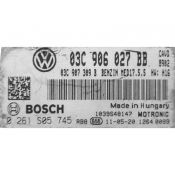 ECU Calculator Motor VW Golf6 1.4 03C906027BB 0261S05745 MED17.5.5 CAVD H16