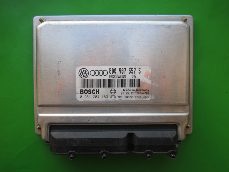 ECU Calculator Motor Audi A4 1.8 8D0907557S 0261204182 M3.8.2 ADR