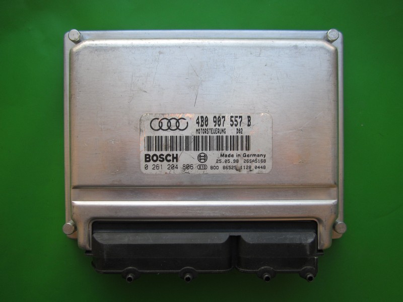 ECU Calculator Motor Audi A6 1.8 4B0907557B 0261204806 M3.8.2 AEB