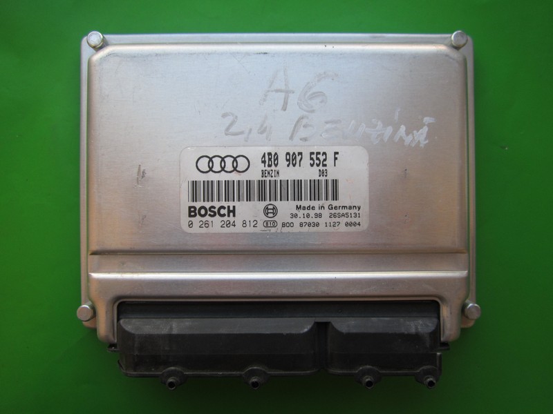 ECU Calculator Motor Audi A6 2.4 4B0907552F 0261204812 M3.8.2