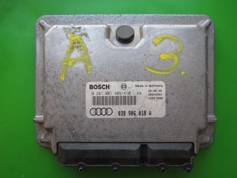 ECU Calculator Motor Audi A3 1.9TDI 038906018A 0281001409 EDC15V5 AGR