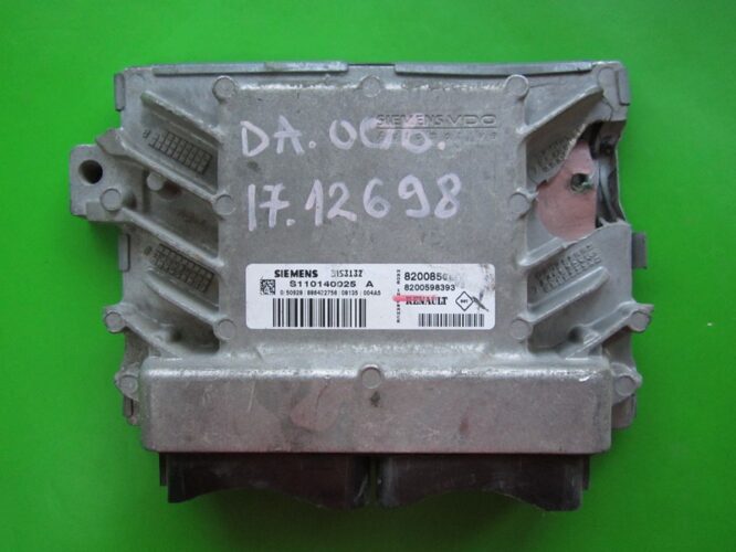 Defective ECU Dacia Sandero 1.4 8200856659 EMS3132-0