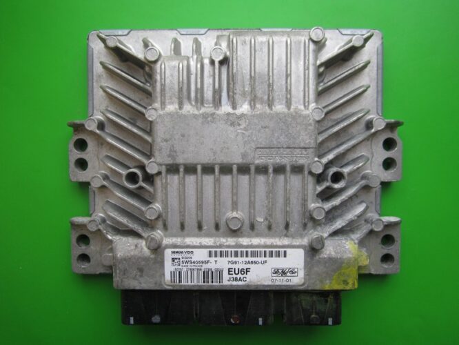 Defective Ecu Ford Mondeo 2.0TDCI 7G91-12A650-UF SID206-0