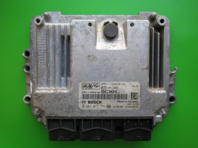 Defective Ecu Ford Focus 1.6TDCI 9M51-12A650-BH 0281017771-0