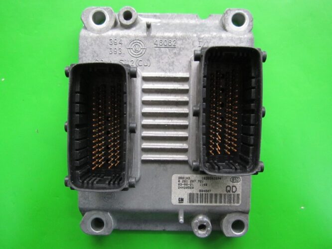 Defective Ecu Opel Corsa C 1.4 24420560 0261207721 ME7.6.1 Z14XEP-0