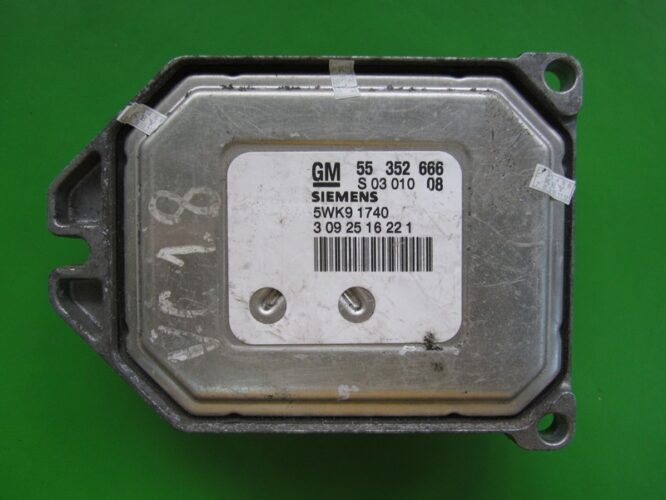 Defective Ecu Opel Vectra C 1.8 55352666 Z18XE Simtec 71.5-0