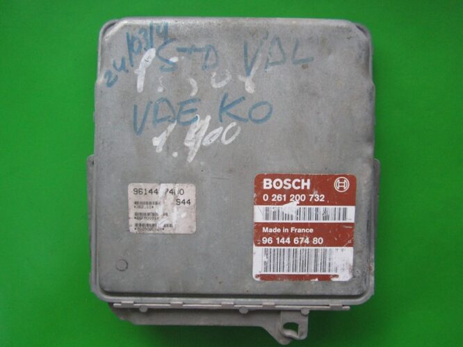 Defective ECU Peugeot 405 1.4 0261200732 9614467480 MA3.0-0